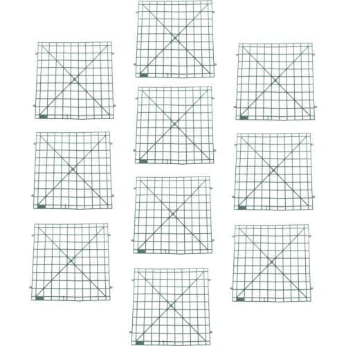 10Pcs Flower Wall Plastic Panel Holder Hook Panels for Photo Backdrop DIY Main Road Pillar Rack