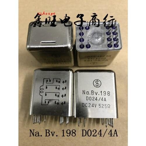 Electric Relay Na.Bv.198 D024/4A DC24V