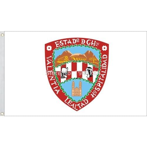 Mexico State Chihuahua Flag Banner States of Mexico Mexican State 3x5ft 90x150cm Polyester