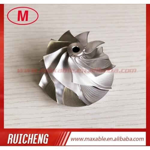 GT15-25 47.00/61.98mm 9+0 blades Turbo milling/aluminum 2618/billet compressor wheel