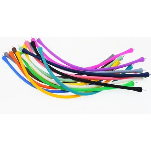 ICNWAY 10pieces Silicone 160-180mm Comfortable and flexible bracelet