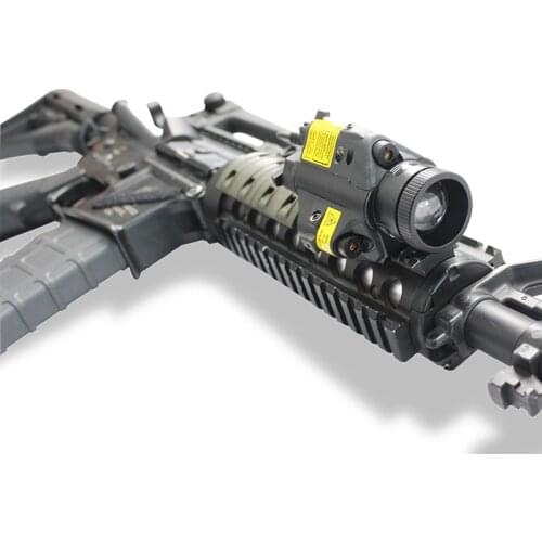Defensa Personal Green or Red Laser Beam and Infrared Laser Sight Gun Weapon Flashlight Combo for PICATINNY RAIL Rifle Pistol