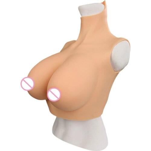 Artificial Breast G Cup Silicone Breast Forming Crossdresser Artificial Chest Suitable for Transgender Underwear Women Bra