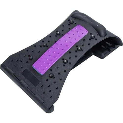 Neck Cervical Back Massager Stretcher Equipment Tools Magnetic Lumbar Support Muscle Relaxation Spine Pain Relief Corrector