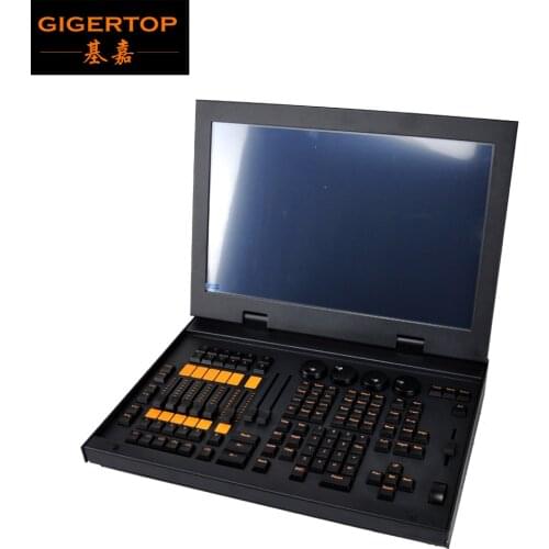 Freeshipping Mini MA Stage Lighting Controller I5 CPU Optional SSD 4GB DDR3 1600 HDMI 17.3 DPS Touchable Screen + Flightcase