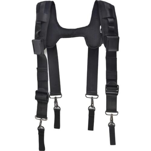 Suspensorios Para Hombre Multifunction Hang Heavy Objects Suspender Straps Men H Shape 4 Metal Button Braces Working Suspenders