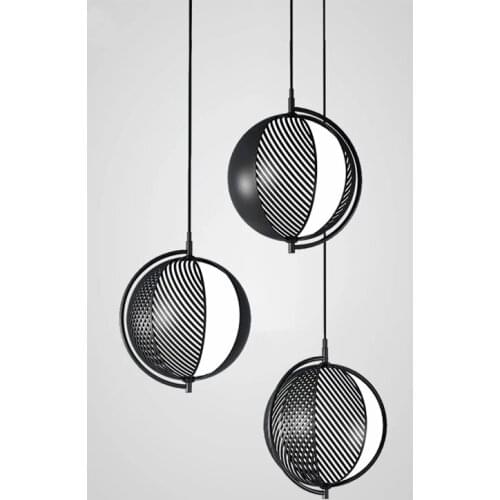 Postmodern Pendant Lights Designer E27 Iron Glass Hanglamp For Dining Room Bedroom Nordic Home Decor Loft Hanging Luminaire