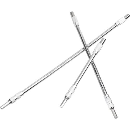 Universal 200mm 300mm 400mm Flexible Shaft Extention Screwdriver Bits Electronics Drill Shaft Connect Link