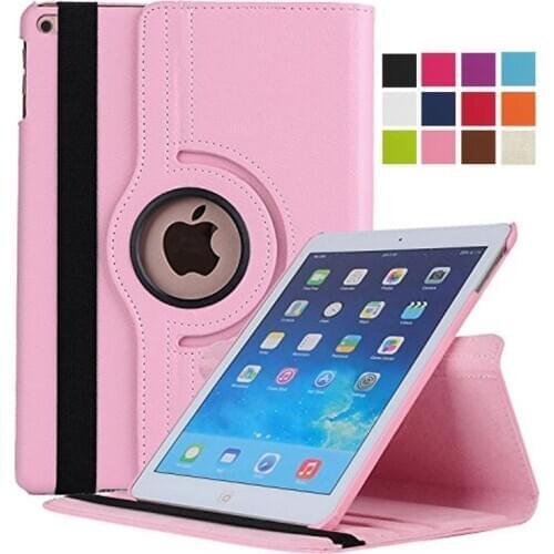 360 Degrees Rotating PU Leather Flip Cover Case For iPad Mini 4 mini5 Tablet Case Stand Holder Magnetic Auto Wake Up A1550 A1538