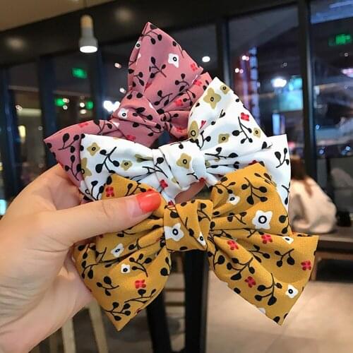 Molans Big Hair Bow Ties Hair Clips Two Layer Butterfly Hairpins Girls Cute Sweet Bowknot Hairpins Vintage Hair Accessories