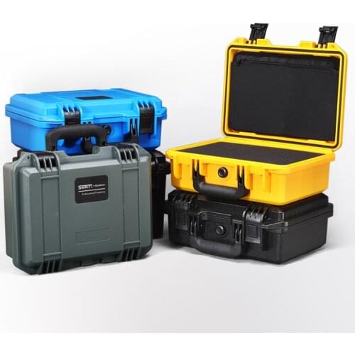 Protective Plastic Tool Case Hard Instrument Dry Impact Resistant Tool Box Suitcase Maleta De Ferramenta Tools Packaging DK50TB