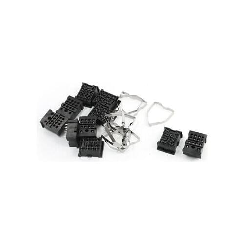 10pcs 18FF-4Z-A2 PCB Board Mounted Timer Relay Socket Base for MY4J/MY4NJ