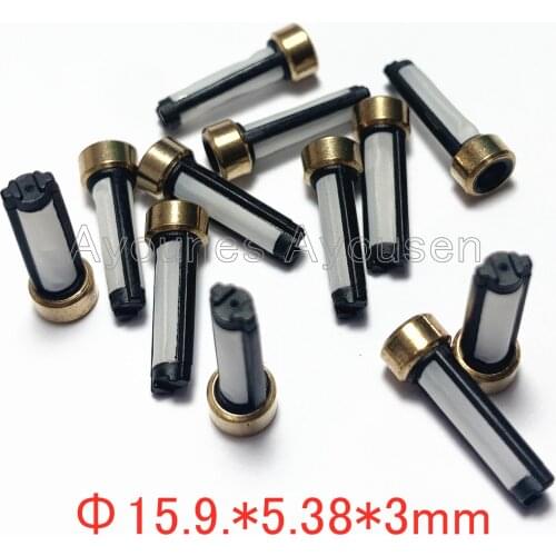 100pcs Nylon Mesh Micro Filter for Porsche Cayenne 3.0 3.6 4.8 2008-2014 Fuel Injectors (AY-F1050)