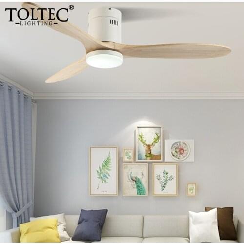 52 inch modern low floor led ceiling fan with remote control roof lighting fan fashion decorate ceiling fans for home ventilador