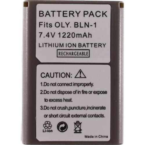 7.4V BLN-1 Li-ion Battery for Olympus PS-BLN1 OM-D E-M1 E-M5 Mark II PEN-F E-P5 EM1 EM5 PENF EP5 Digital Camera