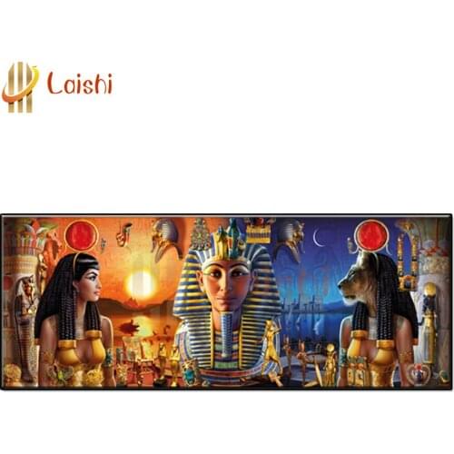 Diamond painting Cleopatra, Egyptian Pharaoh full square round drills diamond embroidey cross stitch diamond picture mosaic