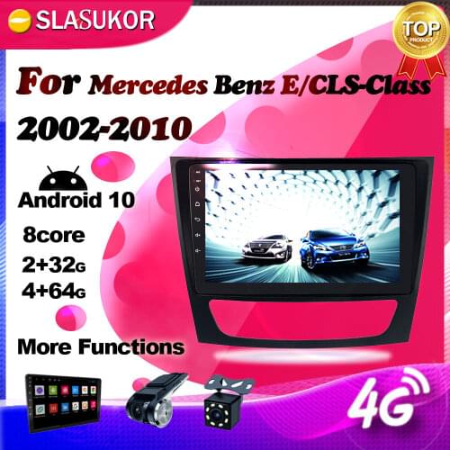 Android For Mercedes BENZ W211 W219 W463 E200 E220 CLS350 CLS500 CLS55 Car Radio Multimedia Video Player Navigation GPS 2 din