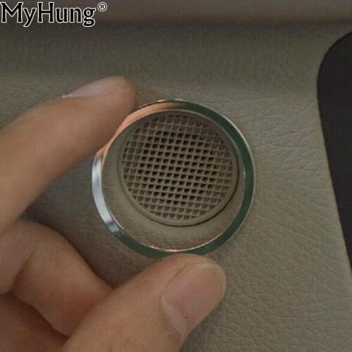 Car Audio Microphone Decoration Sticker Car Styling For Mercedes Benz Glk200 Glk260 Glk300 2013 2014 2015 1Pc Auto Accessories