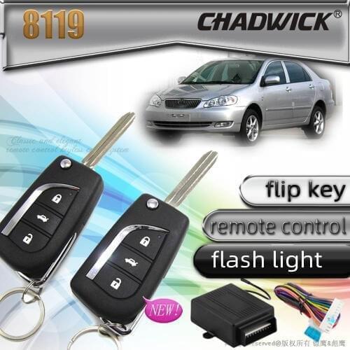 Keyless entry system for Japanese car button ea remote control door lock locking Auto Central Kit quality flip key CHADWICK 8119