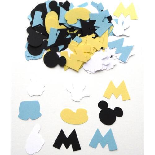 Baby Mouse Themed Party Confetti Assorted Pieces Shower Table decor scrapbook Confettis