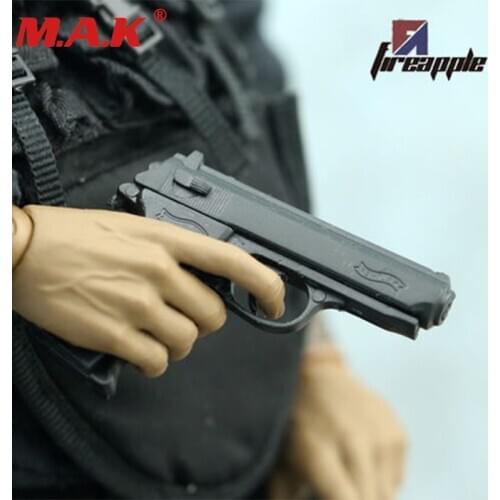 1/6 weapon model PPK pistol DIY model gun assemble toys accessories fit for 12'' action figure accessory
