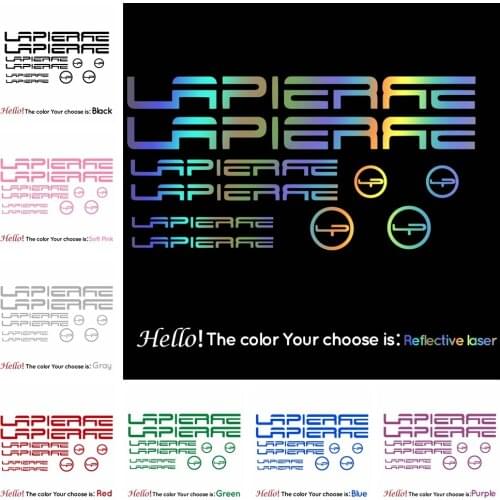 Fashion Vinyl Sticker For lapierre Scooter Runner Moped Decals Stickers Graphics Decor