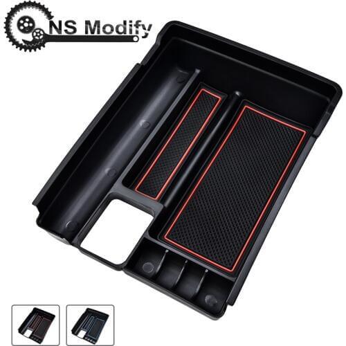 NS Modify Car Center Console Armrest Storage Box For Nissan X-Trail X Trail T32 Rogue 2014 - 2020 Car Parts