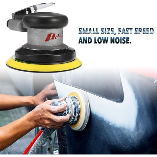 Pneumatic Tools Polishing Machine 5 Inch Round Polished Grinding Hand Tool Air Sander Sandpaper Random Orbital Grinder
