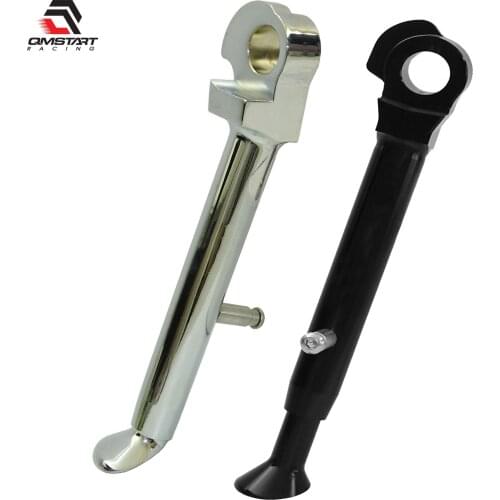 QMSTART Racing Adjustable Kickstand Kick Bar Side Stand Leg Support For YAMAHA YZF R6 R6R 2006 2007 2008-2016 2C0-27311-00-00