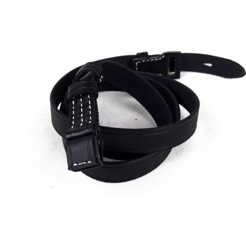 Military Reenactment Replica WWII German Heer Waffen Mauser K98 98K Leather Rifle Sling Black