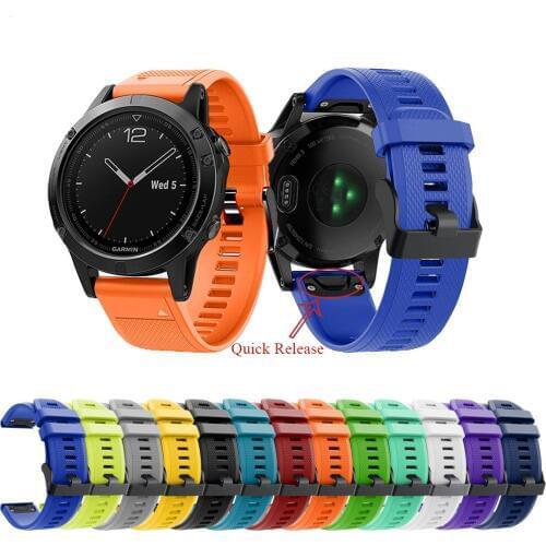 22MM Watchband for Garmin Fenix 5 5Plus Forerunner 935 Watch Quick Release Silicone Easy Fit bracelet Wrist Strap