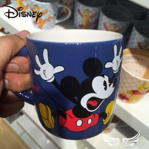 Disney cartoon Mickey, Winnie the Pooh, Tigger, Mugs, ceramic mugs, large milk mugs, thermostable coffee mugs Thermal mug