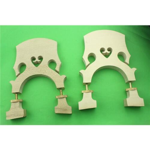 1 pc new fine maple adjustable double Bass Bridge 3/4 belgian style