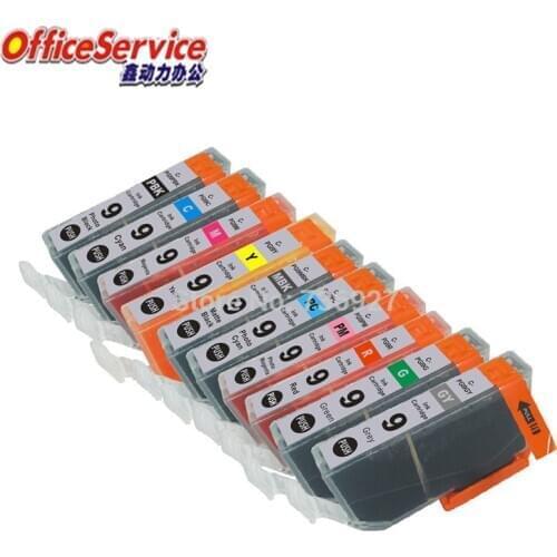 10PK High Quality Compatible Ink Cartridge for CANON PGI-9 PGI9 PGI 9 PIXMA Pro9500/Pro9500 Mark II