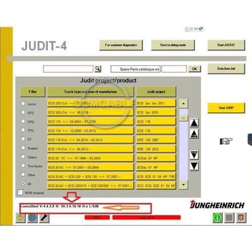 3 in1 Jungheinrich forklift JETI SH + JUDIT 4 - Diagnostic software+JETI ET parts catalog (v4.35)+Never expired patch