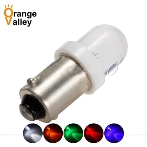 500Pcs Hot Sale BA9S T4W Xenon 1 LED White Led Car Auto Side Wedge Parker Interior Dome Signal Light Bulb DC12V