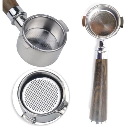 51mm Portafilter Coffee Bottomless Filter For Delonghi Eco310 Ecp35.31 EC155M/BCO430/BCO432 Replacement Filter Basket