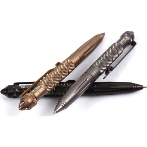 EDC Aluminum Tactical Pens Glass Breaker EDC Self Defense Tactical Survival Pen Multi-function Camping Tool for Writing