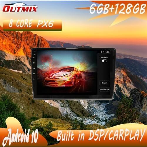 FOR Toyota Wish 2009-2012 Android10.0 Car DVD Player GPS Multimedia Auto Radio Car Navigator Stereo Receiver 128G built Carplay