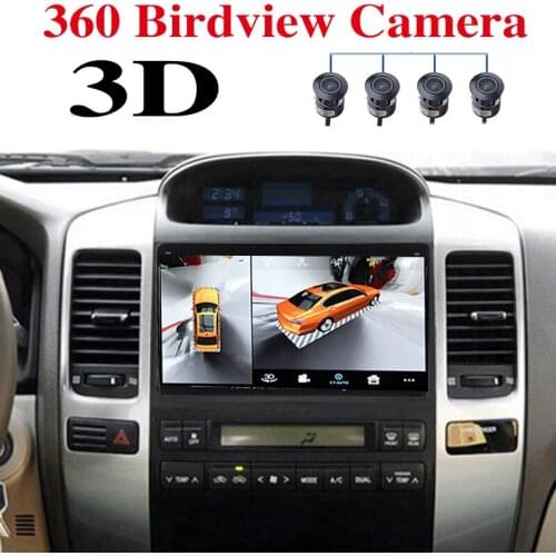 For TOYOTA Sienna XL20 2004~2010 Car Multimedia GPS Radio Navigation NAVI Player Integrated CarPlay 360 BirdView 3D