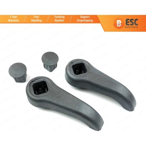 ESC EDP619-1 2 Pieces Seat Handle Adjustment Grip Lever 7701209658 Front for Renault Clio MK2 Twingo MK1