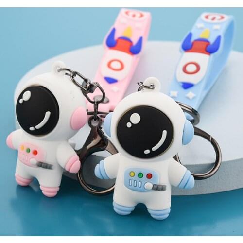 Cartoon Astronaut Design Doll Keychain Key Ring Bag Charm Pendant Decor Gift Keychain Key Ring Bag Charm Pendant Decor Gift