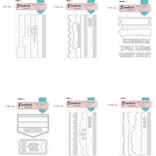 CH 2021 New Arrival Irregular shape Metal cutting dies stencil Greeting Card Decoration DIY Scrapbooking Scrapbook Paper Photo