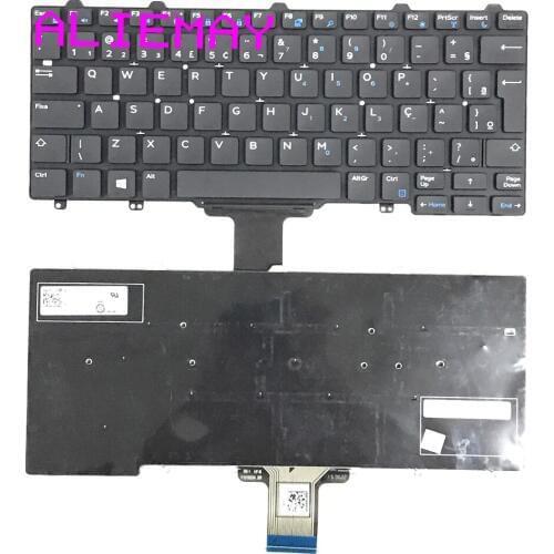 Brand new original laptop BR Bazil keyboard for DELL LAITITUDE12 7250 7250 5250 7270 5270 3150 3160 7275 laptop 06J1F1