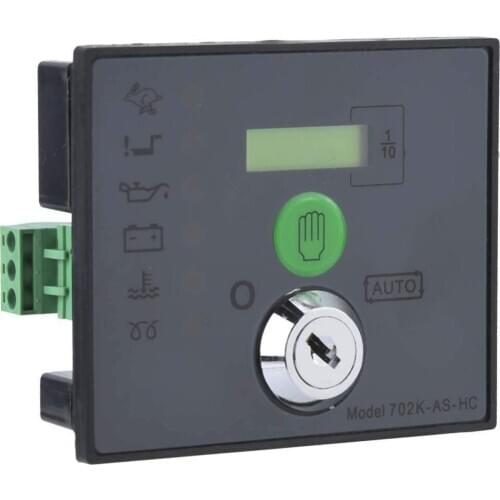 Engine Generator Controller, Electronic Auto Start Generator Controller Module DSE702AS Control Panel LCD Display