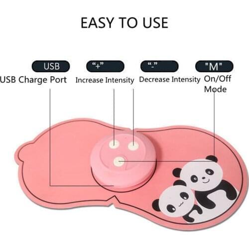 Hot sale portable mini electric neck massage device electric ems low frequency massager for pain relief
