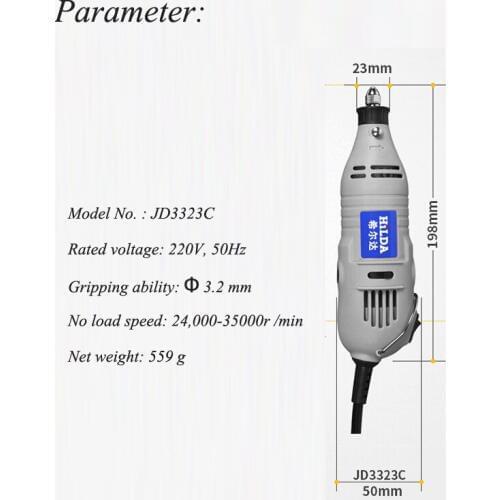 Electric Grinder Mini Small Jade Wood Carving Machine Tool Micro Grinding Machine Electric Engraving Knife Pen Electric