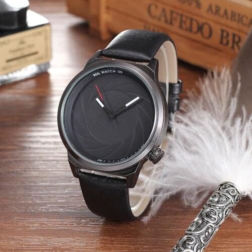 Creative Optical Phantom Watch Timing Men And Women Couples Students Simple Trend High-end Quartz Fashion Watch