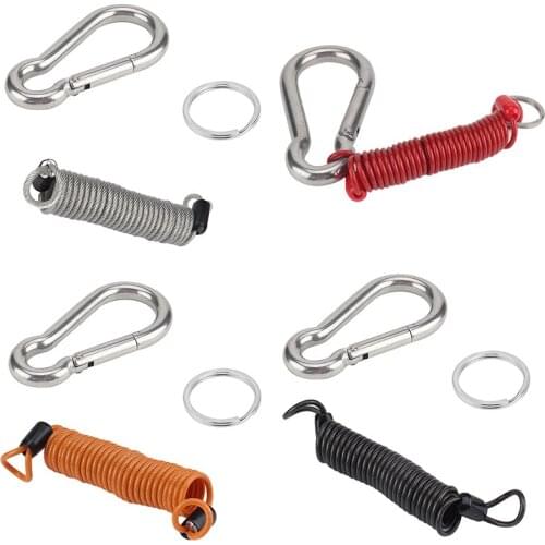Trailer Spring Rope Safety Buckle,Zip 4 Foot Breakaway Cable 80-01-2140