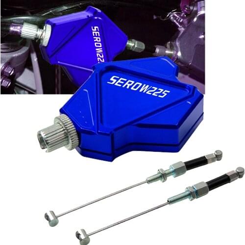 For YAMAHA SEROW225 SEROW 225 1986-2015 1987 1988 1989 1990 1991 1992 1993 1994 CNC Stunt Clutch Lever Easy Pull Cable System